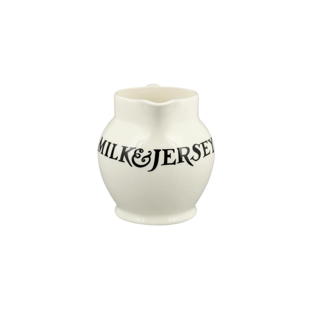 Emma Bridgewater Black Toast Jersey Cream Half Pint Jug